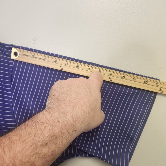 Bobby Jones Men's XXL Purple Striped Performance Polo Shirt  Golf - Picture 5 of 9